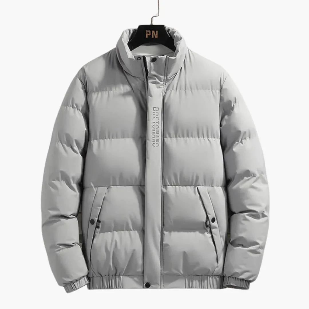 Steppoptik Pufferjacke für Herren