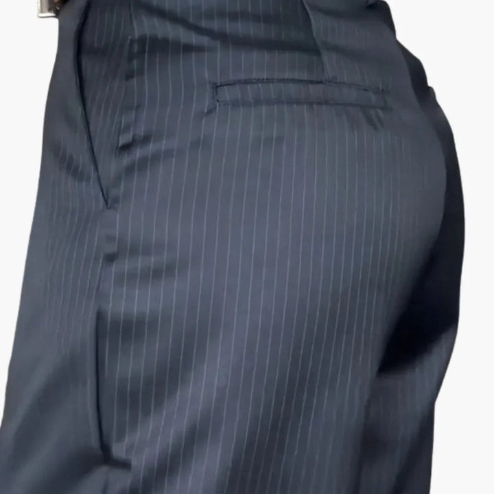 Gestreifte Stoffhose für Herren