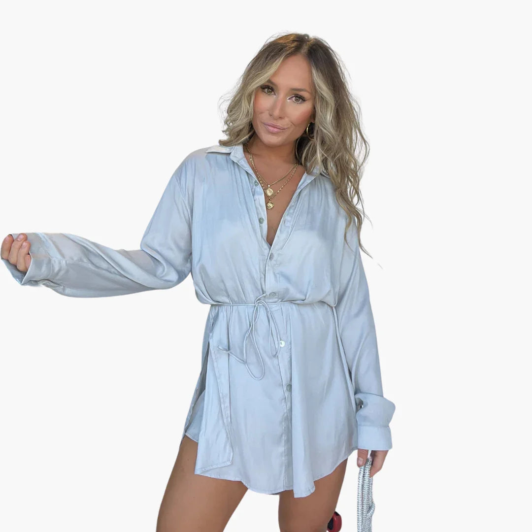 Fließender Romper Dress für Damen