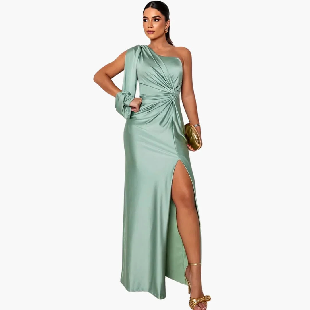 Einseitiges Abendkleid für Damen