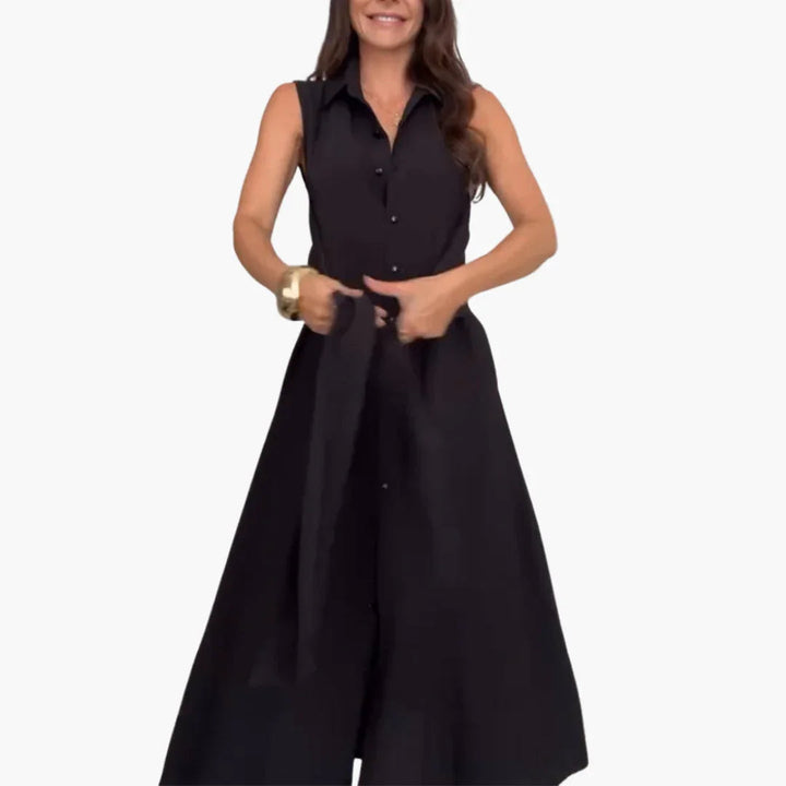 Spitzen Faltenkleid für Damen