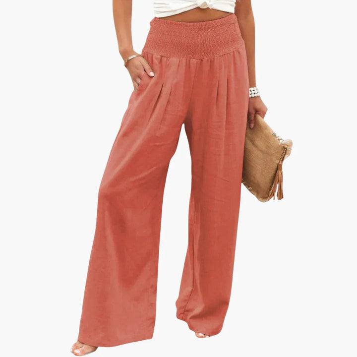 Weit geschnittene Hose für Damen