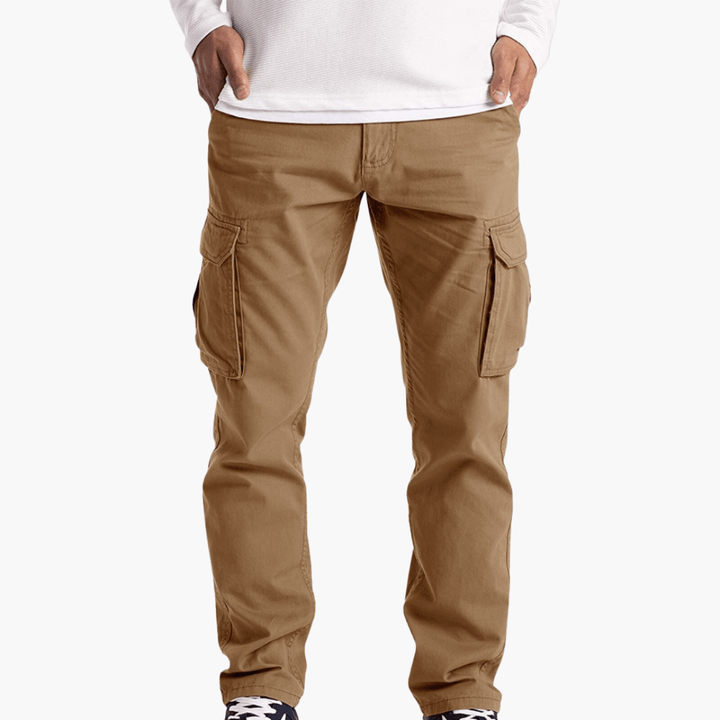 Casual style cargo pants for men - with many pockets