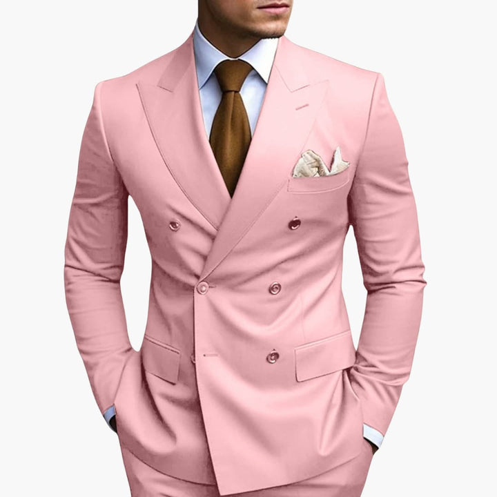 Zweireiher-Anzug für Herren - Klassisches Design mit Stil