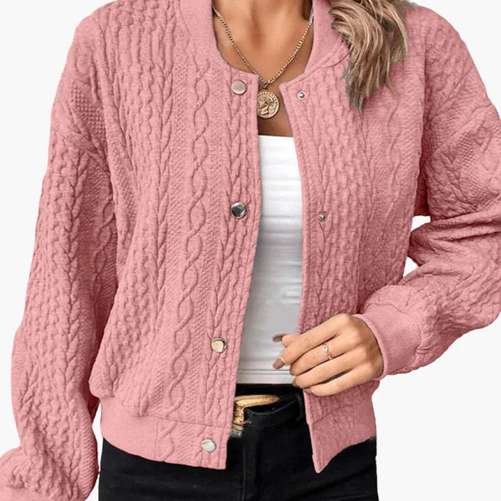 Langer Strickcardigan für Damen