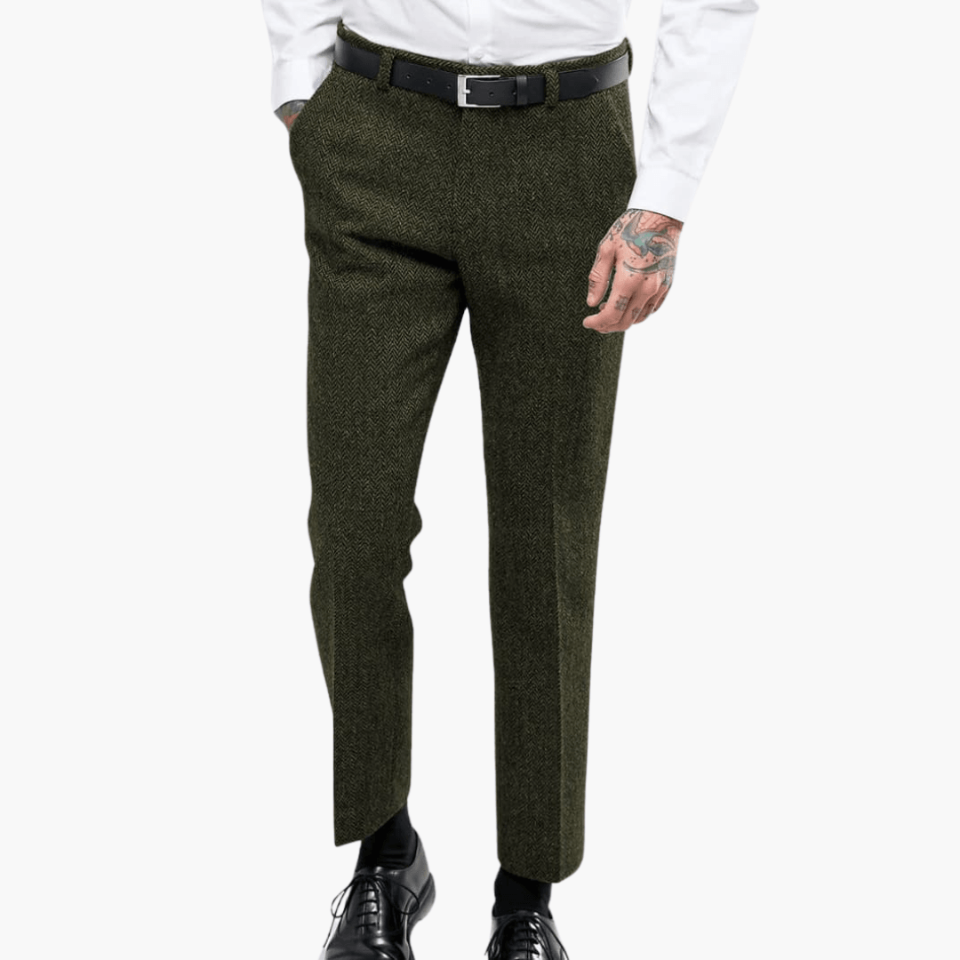 Slim Fit Vintage-Hosen für Männer – Klassische Eleganz für jeden Anlass