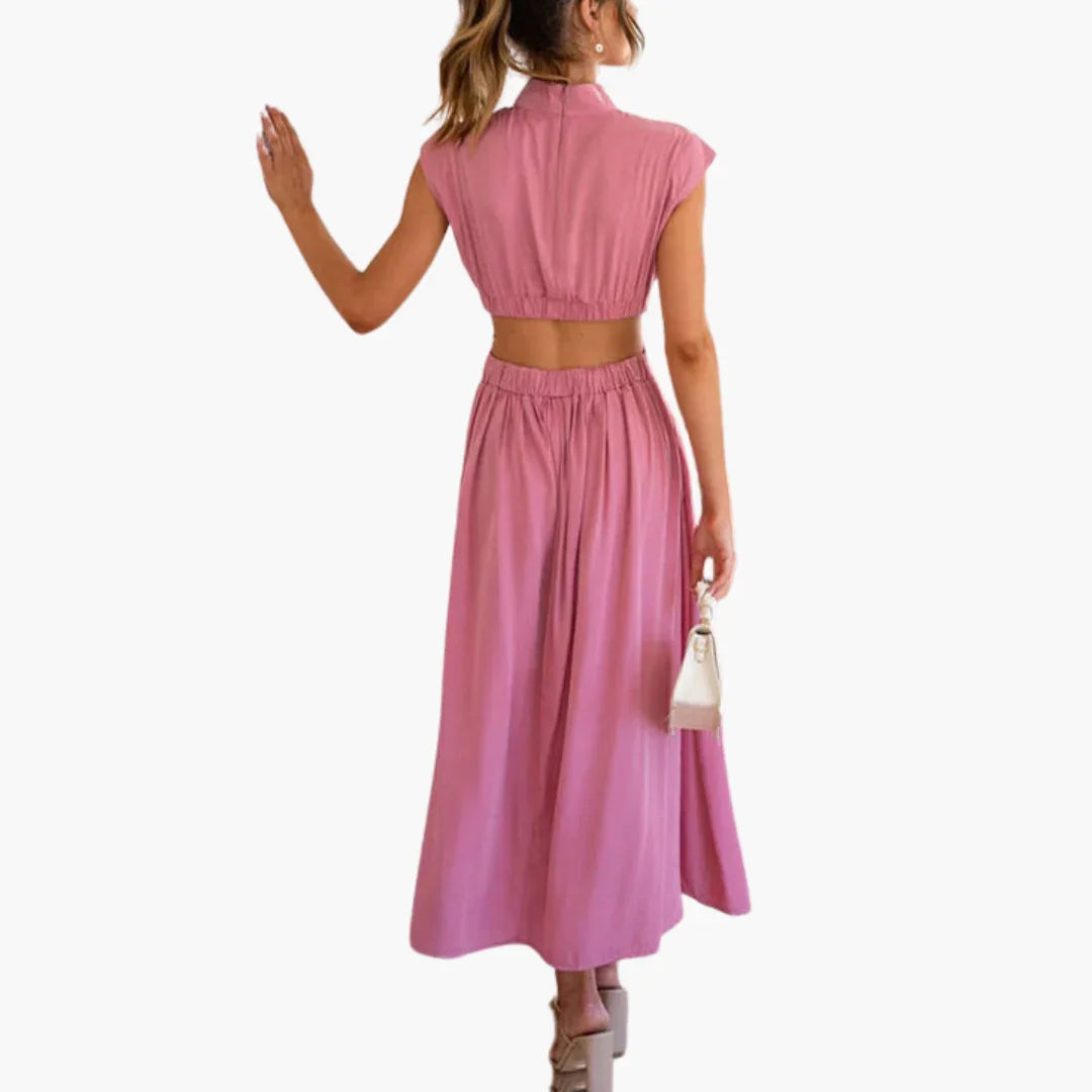 Plissee Kleid für Damen