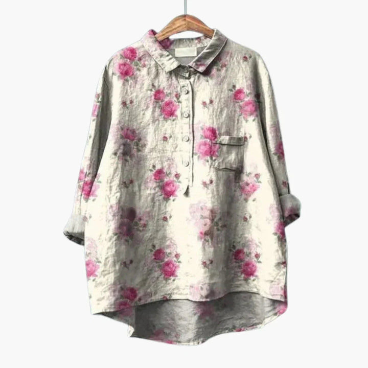 Bluse mit Blumenprint für Damen