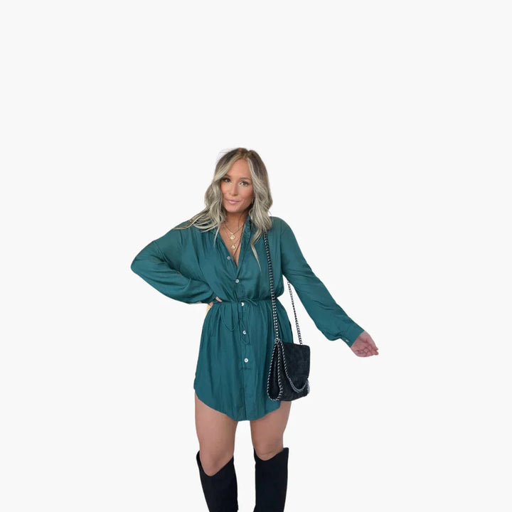 Fließender Romper Dress für Damen
