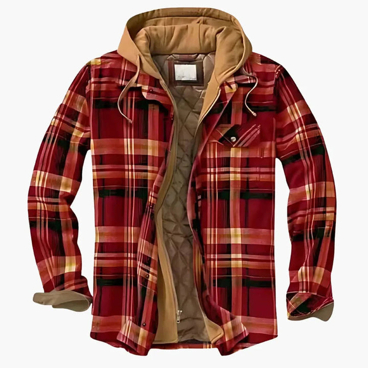 Gestepptes Hemdjacke für Herren
