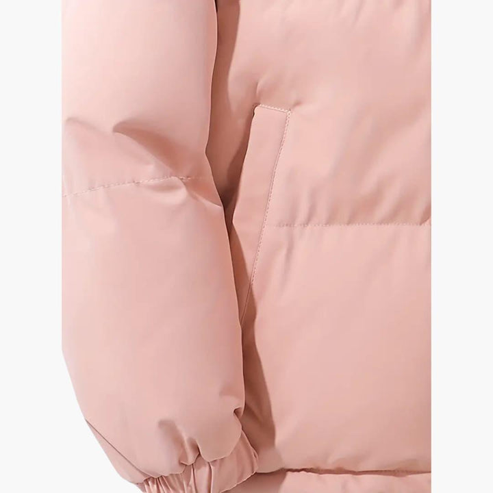 Damen Kapuzen jacke mit Reißverschluss und Seitentaschen