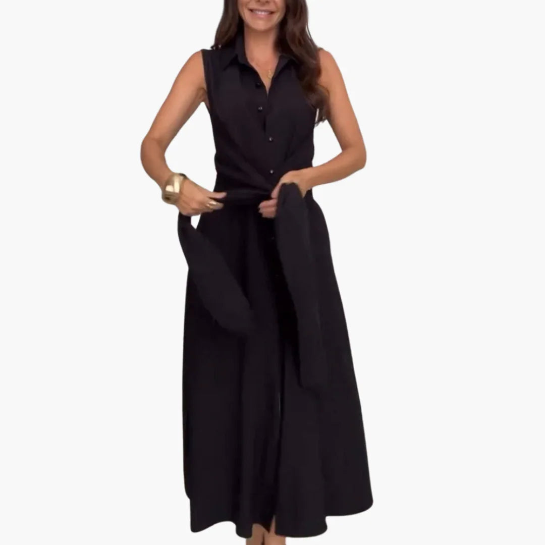 Spitzen Faltenkleid für Damen