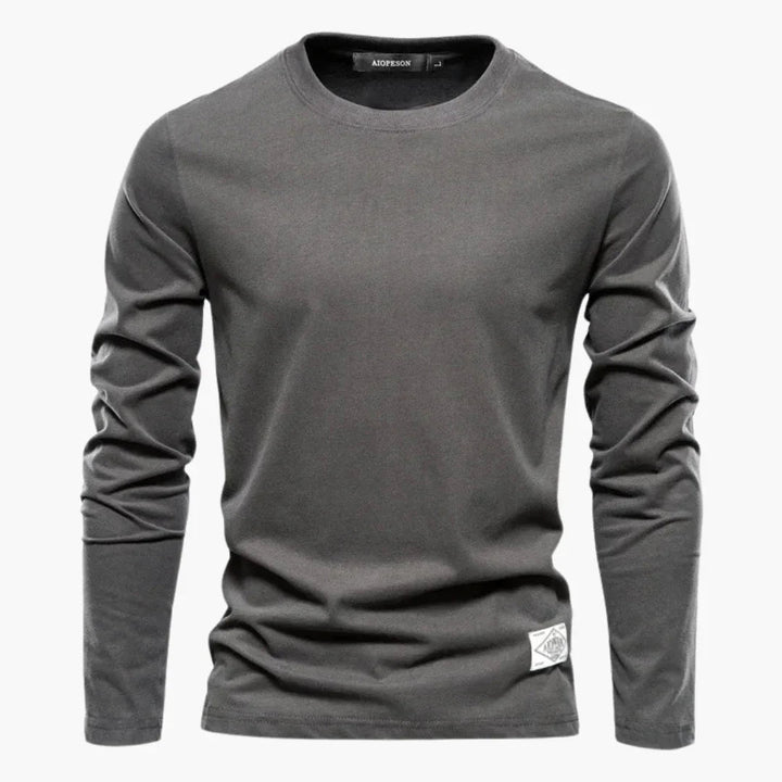 Elegantes Langarm-T-Shirt für Herren