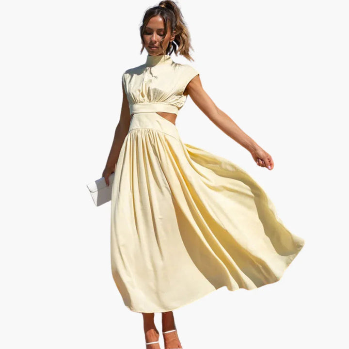 Plissee Kleid für Damen