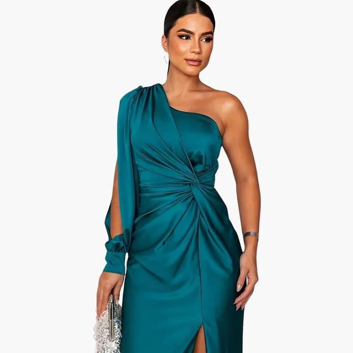 Einseitiges Abendkleid für Damen