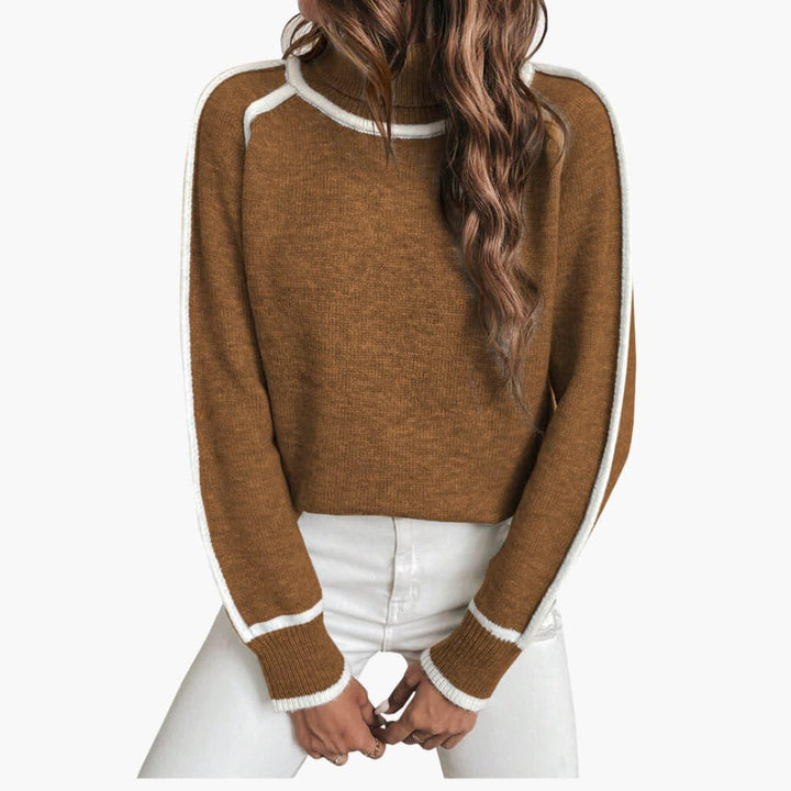 Oversize Rollkragenpullover für Damen – gemütlich & stylisch