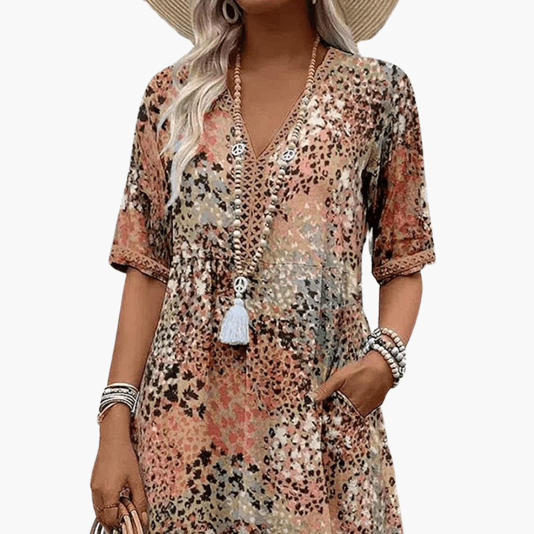 Sommerkleid mit Print für Damen – luftig & figurfreundlich