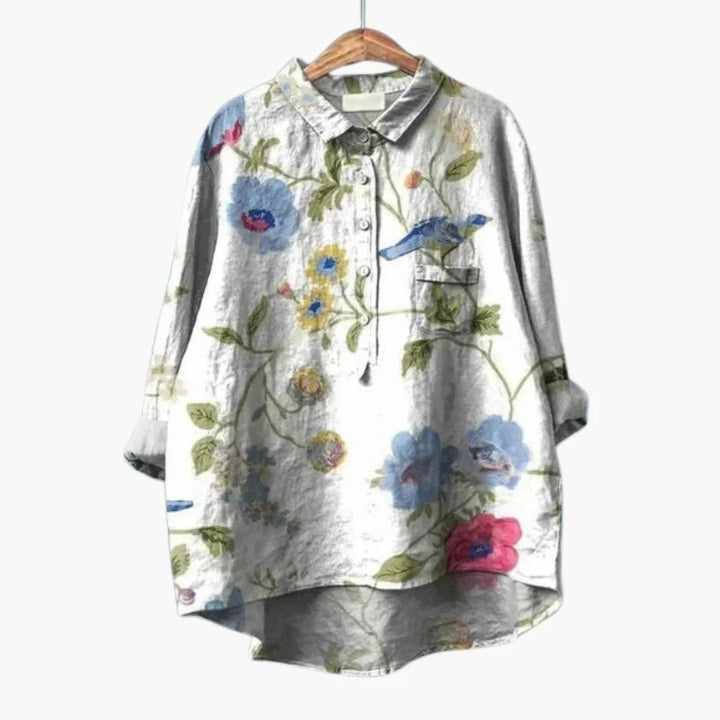 Bluse mit Blumenprint für Damen