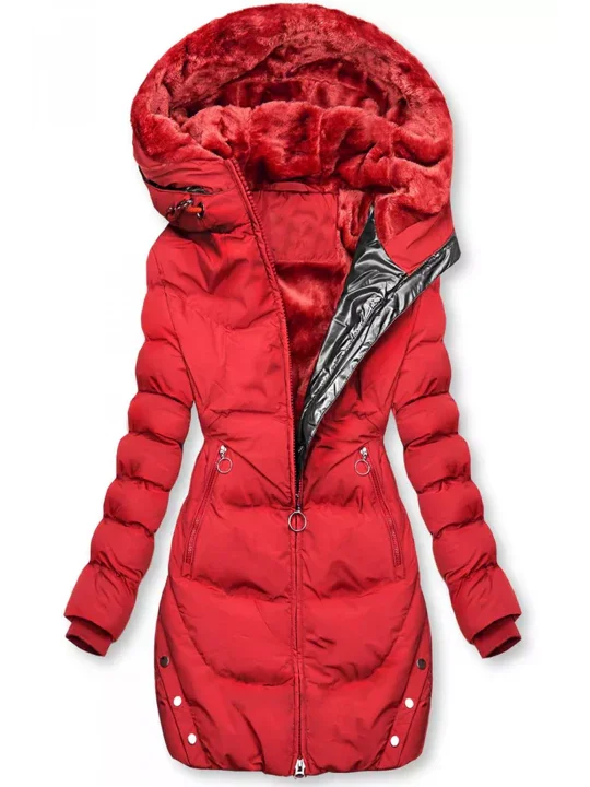 Gesteppt Gefütterte Winterjacke für Damen