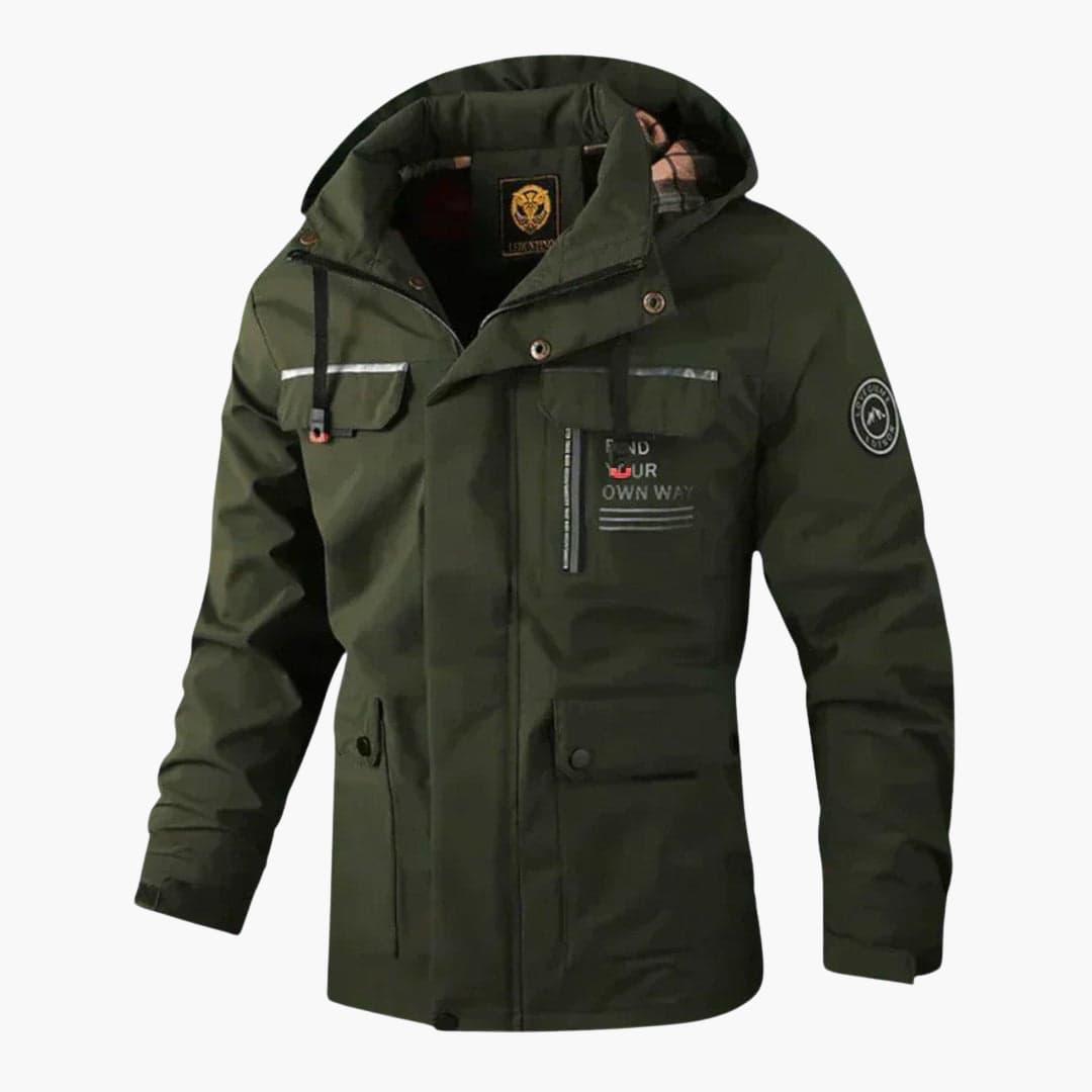 Winddichte Jacke für Männer – Wasserdicht, Stilvoll & Praktisch