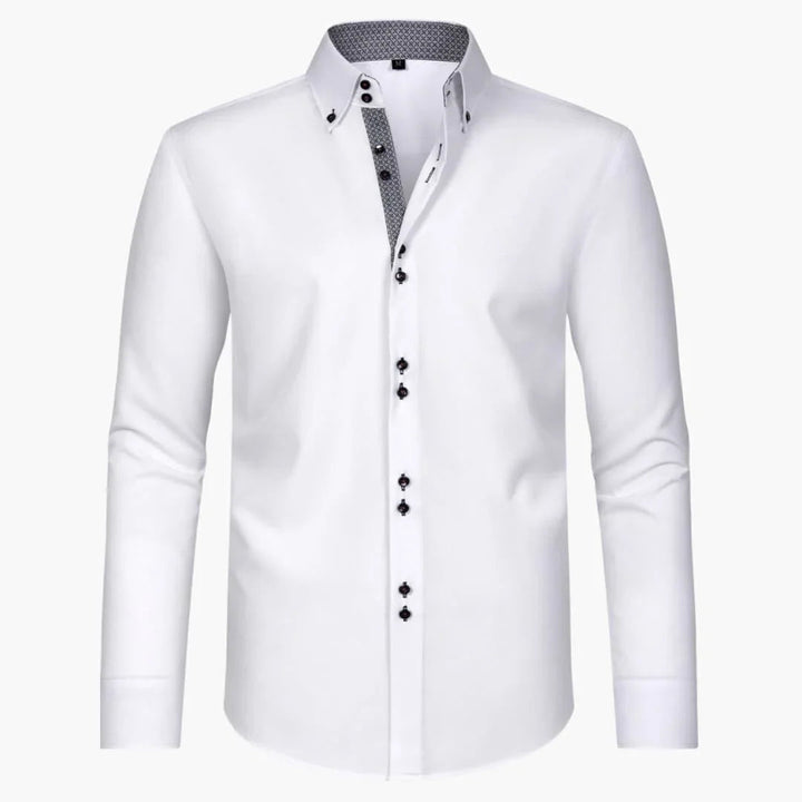 Langarm Button-Down Hemd für Herren