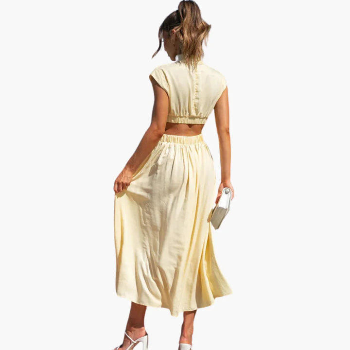 Plissee Kleid für Damen