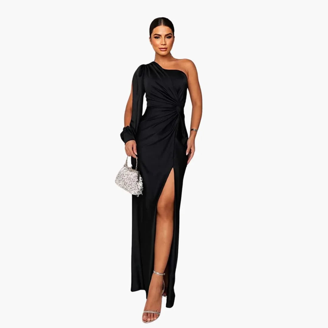 Einseitiges Abendkleid für Damen