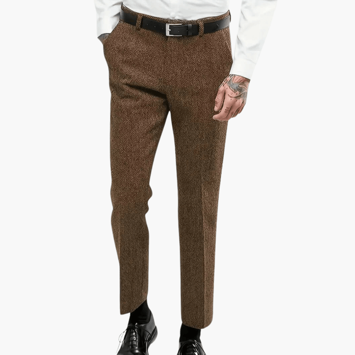 Slim Fit Vintage-Hosen für Männer – Klassische Eleganz für jeden Anlass