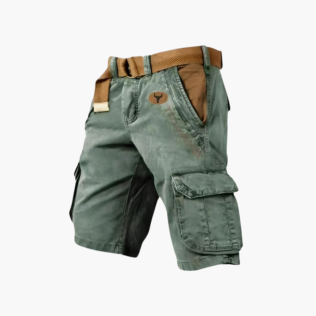 Langarm Cargohemd mit Taschen für Herren
