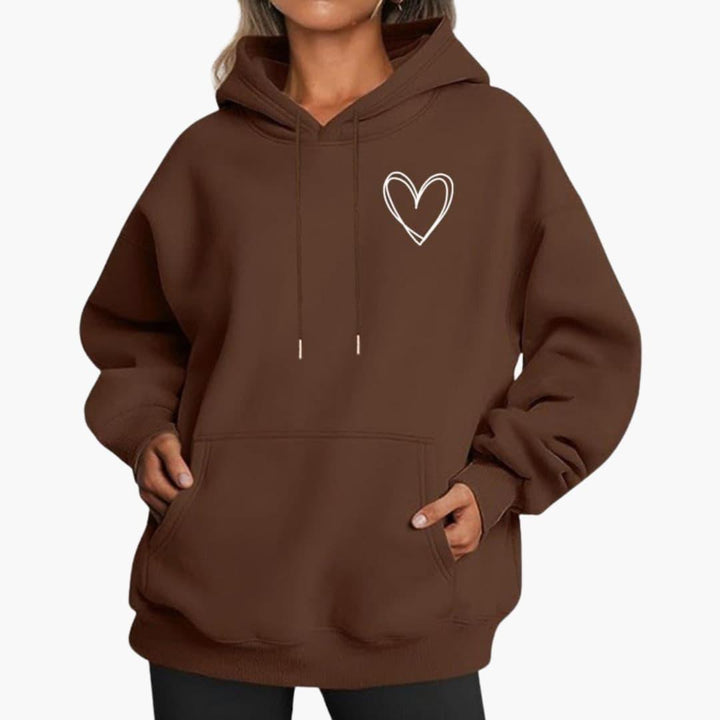 Bequemer Damen Hoodie – Lässiger Kapuzenpullover für Alltag