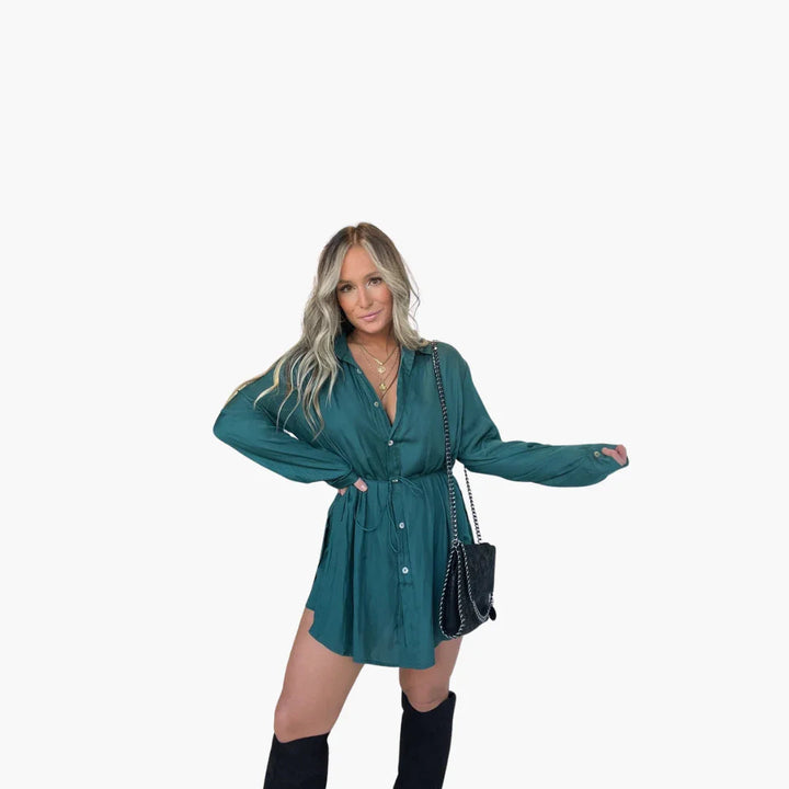 Fließender Romper Dress für Damen