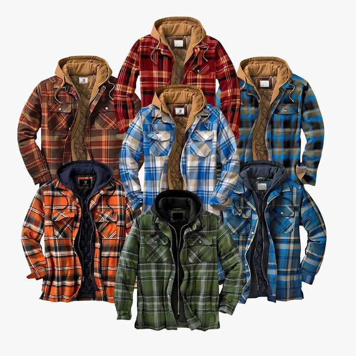 Gestepptes Hemdjacke für Herren