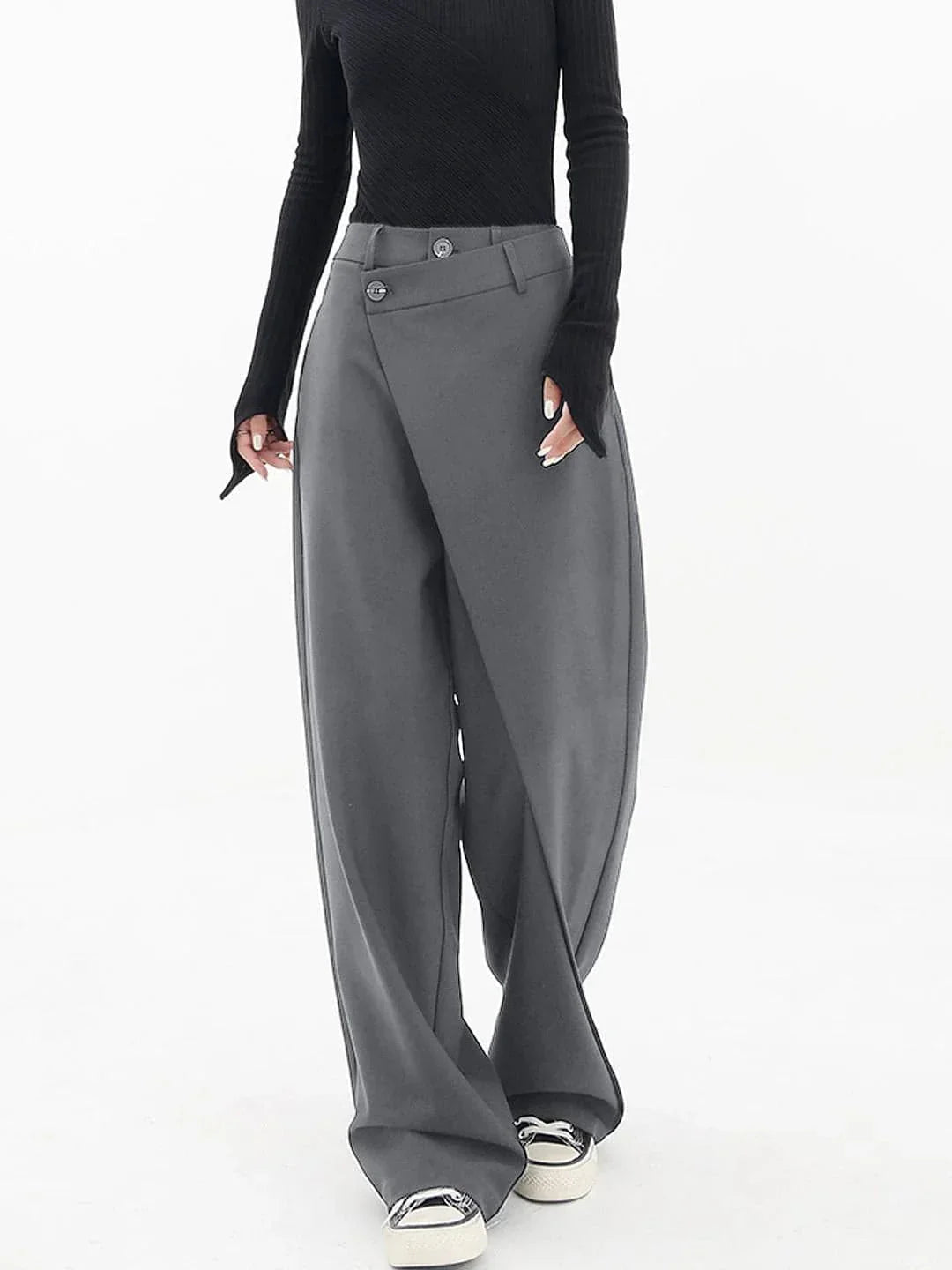 Asymmetrische Bundhose für Damen