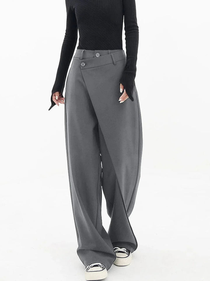 Asymmetrische Bundhose für Damen