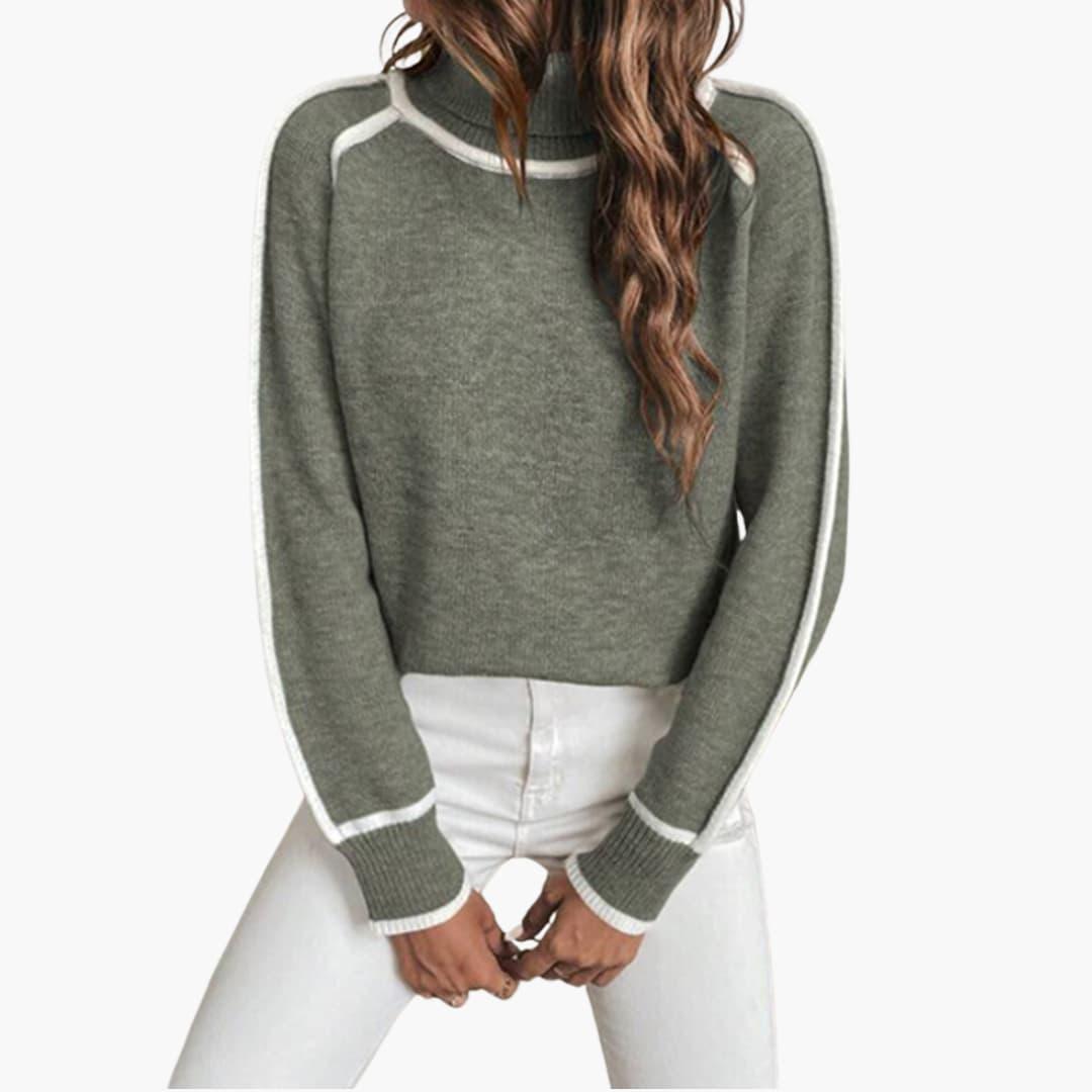 Oversize Rollkragenpullover für Damen – gemütlich & stylisch