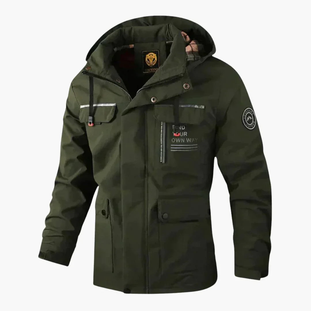 Gefütterte Outdoorjacke für Herren