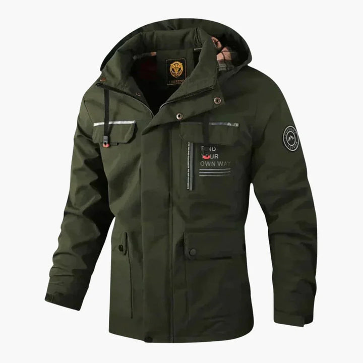 Gefütterte Outdoorjacke für Herren