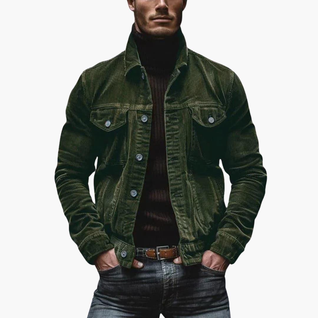 Cordjacke mit Taschen für Herren
