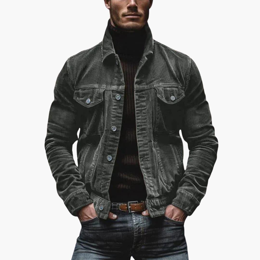 Cordjacke mit Taschen für Herren