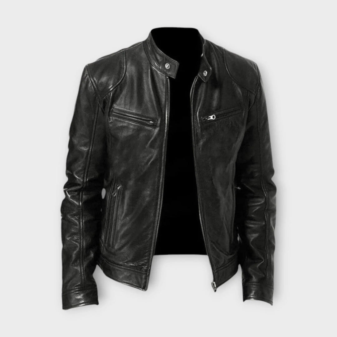 Minimalistische Übergangsjacke für Herren