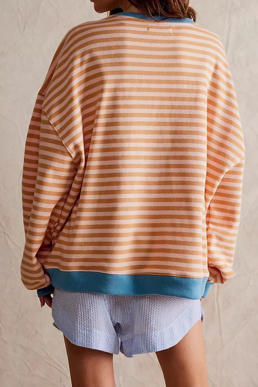 Gestreifter Pullover für Damen