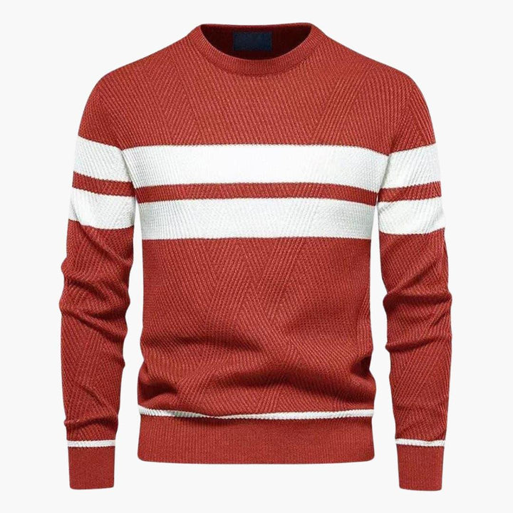 Gestreifter Pullover für Herren