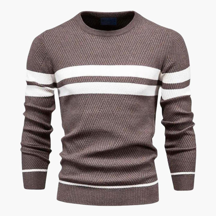 Gestreifter Pullover für Herren