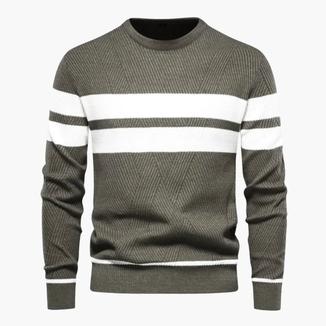 Gestreifter Pullover für Herren