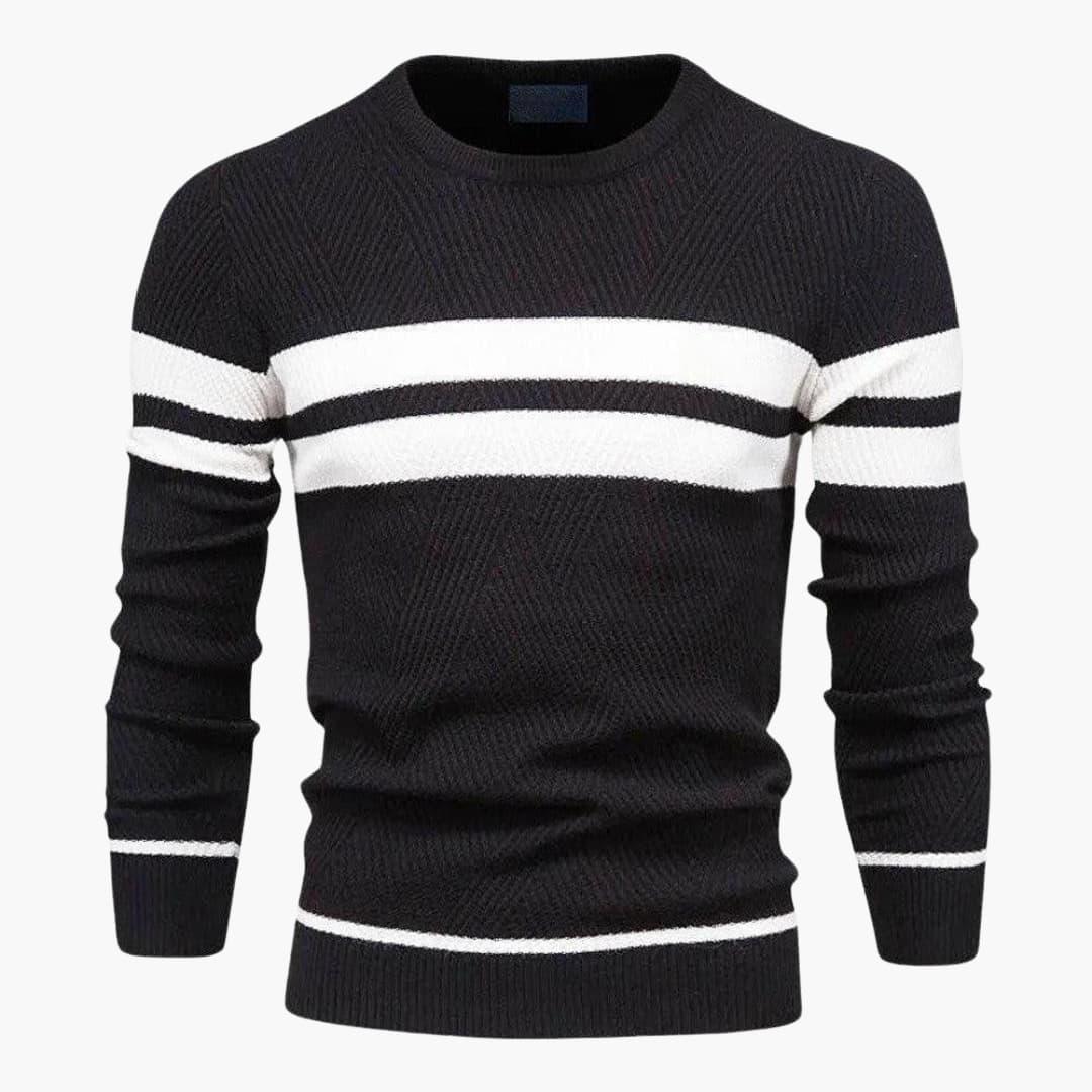 Gestreifter Pullover für Herren