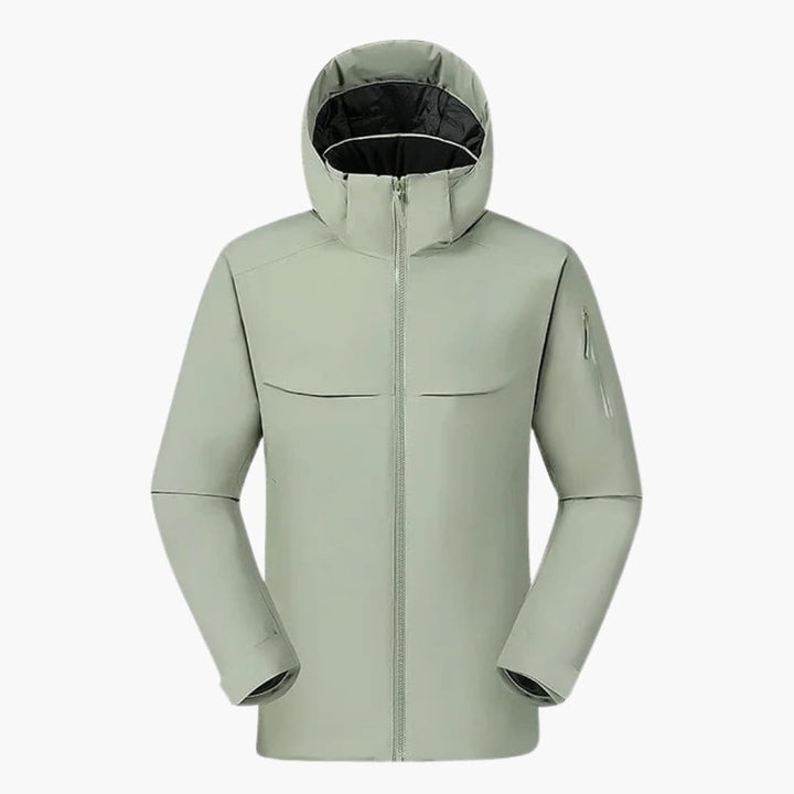 Herren Kapuzenjacke mit Reißverschluss