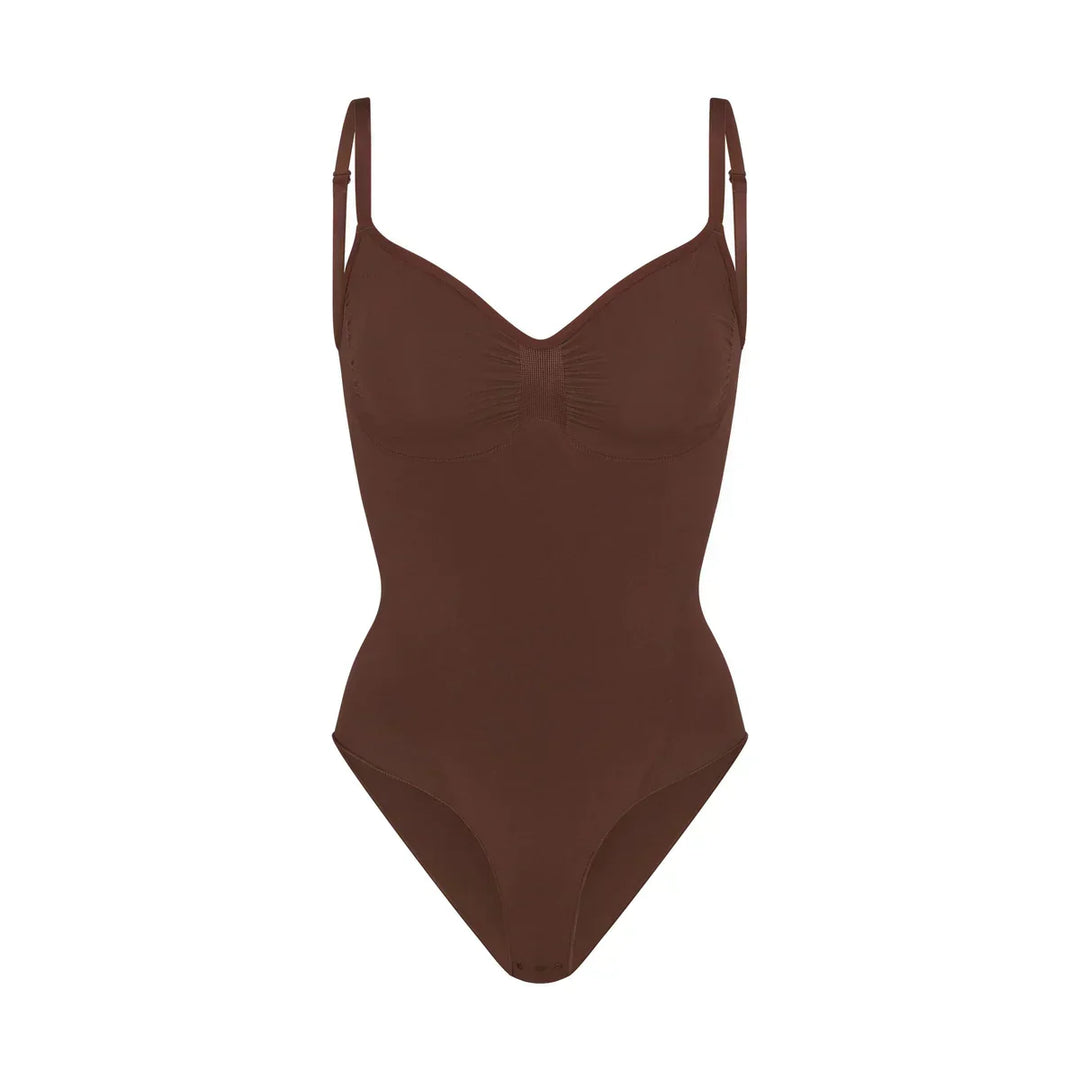 Rundhals Bodysuit für Damen