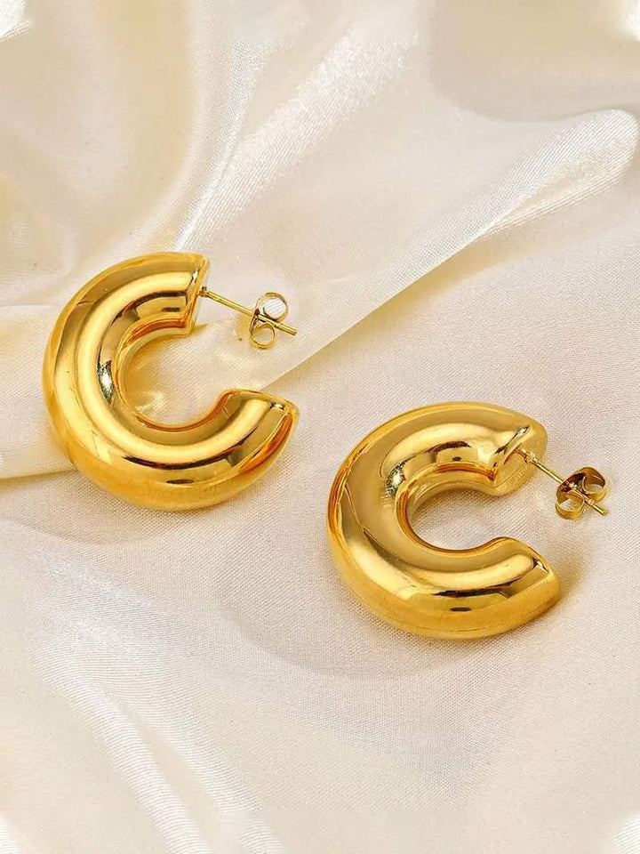 Chunky Creolen für Damen