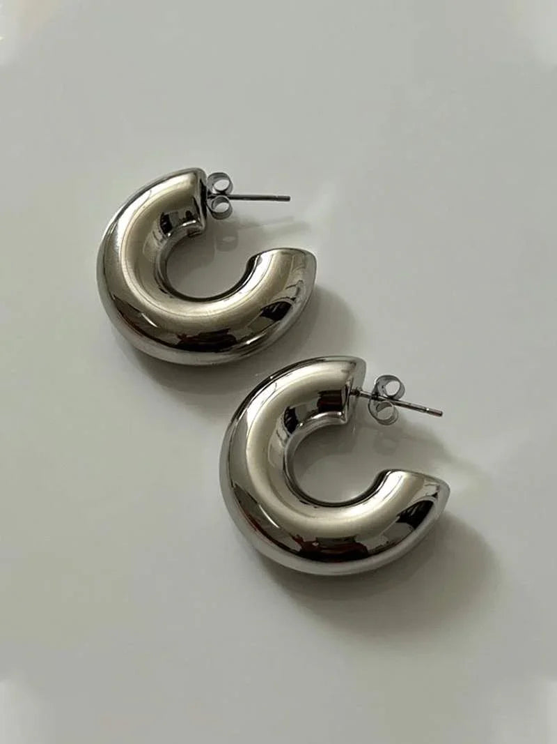 Chunky Creolen für Damen