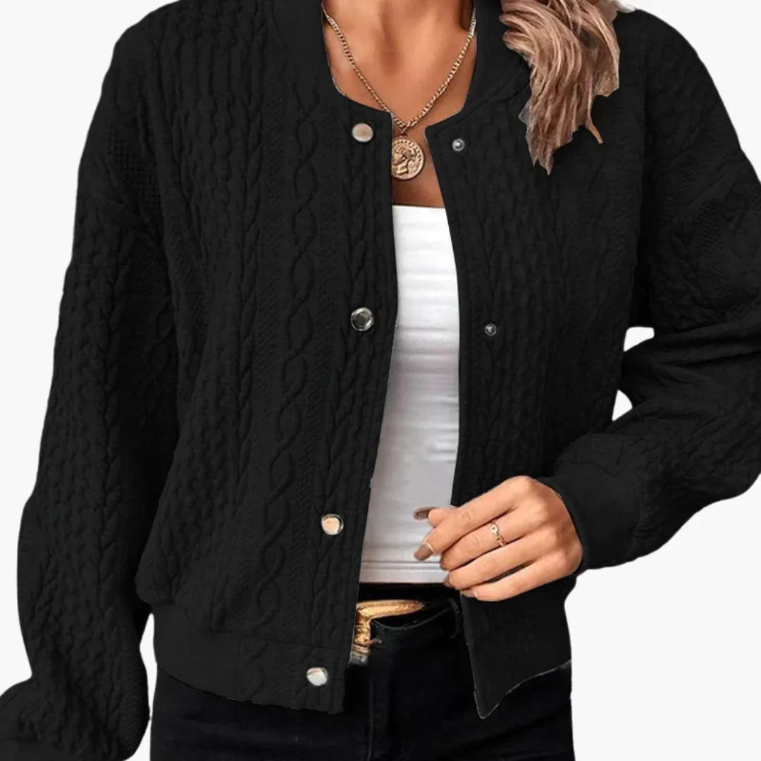 Langer Strickcardigan für Damen